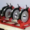 Máquina de Solda de Topo por Termofusão Hidráulica, Placa de Aquecimento Espessada, Máquina de Emenda por Fusão de Fibra Óptica Pequena, Equipamento Semi-Automático Industrial e de Mineração Qiancheng