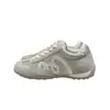 Zapatillas de entrenamiento alemanas para mujer de 5 cm de suela gruesa, que aumentan la altura, colección de otoño 2026, suela blanda, versátiles, ligeras y antideslizantes, zapatillas casuales