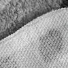 Alfombra de Baño Absorbente Linda con Borlas, Felpudo de Terciopelo para Comercio Exterior, Alfombrilla Antideslizante, Alfombrilla Refrescante Gruesa de Felpa para Dormitorio