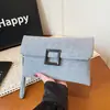 Bolsas Femininas Populares Inverno 2025 Novo Estilo Bolsa Envelope Feminina Simples Retrô Bolsa de Mão Casual Bolsa Feminina