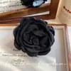 Estilo Desejo Puro Caro Mesmo Estilo Presilha de Cabelo Flor Rosa para Mulheres 2025 Novo Modelo Acessório de Cabelo Flor Presilha de Tubarão para a Parte de Trás da Cabeça