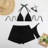 Novo Maiô Dividido Sexy Bikini Europeu e Americano Peça Única Boxer Conservador Modelador Moda Praia Transfronteiriça Amazon