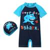 Traje de baño de una pieza para niños y niñas (2026), con protección solar.