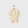 Mameluco de Bebé Algodón Puro Primavera y Otoño e Invierno Bebé Fondo Manga Larga Ropa de Otoño Hassel Ropa para Recién Nacido Ropa para Gatear Pijama