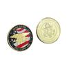 Moneda conmemorativa del Equipo SEAL mar aire cambio despacho guardia sello moneda de oro insignia de honor de súper equipo