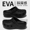 Nuevos Zapatos Cloud Clog 2026 para Mujer, Zapatos de Playa de Suela Gruesa para Exteriores de Verano, Pantuflas Antideslizantes Casuales, EVA al por Mayor