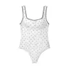 Ins transfronterizo europeo y americano 2026 nueva moda elegante Amazon ropa de mujer al por mayor mono de tirantes de encaje de lunares