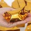 Yuanbao Semiterminado 1000 Piezas Origami Hecho a Mano Esquina Cortada Dorado Plateado Yuanbao Sin Doblar Papel Dorado Papel Plateado Mayoreo Otro