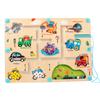 Mu Zhile Educação Infantil Sabedoria Diversão Contas Magnéticas Puzzle Ensinando Brinquedos Exercício Movimentos Finos Cor Cognição Madeira