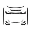 Adecuado para BMW Serie 3 G20 G28MP labio frontal negro brillante pala frontal labio trasero pala trasera faldón lateral cola pequeño surround
