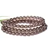 Pulseira de obsidiana natural, pulseira de contas de obsidiana, acessórios para joias DIY, estilo unissex, atacado de fábrica, vendas em atacado