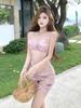 Bikini 2026 Estilo Coreano Dulce Top de Tubo de Estrella de Mar Ropa de Baño de Alta Gama para Mujeres Vacaciones en la Costa Ropa de Baño de Playa Puro Deseo