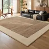 Alfombra Extraíble y Lavable, Nuevo Estilo Vintage, Retro, Extraíble, Lavable a Máquina, Impermeable, Fácil de Cuidar, Felpudo Aislante de Sonido, Alfombra de Dormitorio