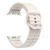 Adequado para Samsung Watch8 Watch Costura Ondulada Watch8 Clássico Pulseira de Silicone Pulseira Inteligente