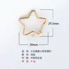 Anillo de Resorte de Aleación de Zinc Ecológico Estándar Europeo, Llavero Colgante de Moda, Accesorios, Varios Estilos, Selección Integral, Versátil