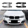 Adecuado para BMW X3 X4 F25 F26 M Sport 2014-2017 esquinas delanteras pegatinas de coche decoración exterior modificación