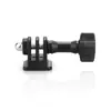 Adaptador de Palo Selfie para Trípode de Cámara de Acción Insta360 Base de Conversión de Conector de 1/4 a Tres Puntas