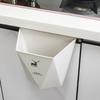 Cubo de basura para colgar en la puerta del gabinete, tipo colgante para el hogar, sin tapa, gran capacidad, dedicado para residuos de cocina