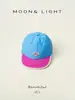 Sombrero de Niño Verano Secado Rápido Protección Solar Delgado Estilo Unisex Bebé Bloque de Color Calcomanía con Logo de Coche Gorra de Béisbol Visera Sombrero de Pico de Pato