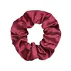Diadema de Scrunchie de Color Sólido Brillante Satinado para Recoger la Cola de Caballo, Anillo para el Cabello con Forma de Intestino de Cerdo, Set