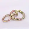 Suministro en stock hebilla universal giratoria cerradura giratoria anillo giratorio de nariz de toro engrosado hebilla giratoria grande venta al por mayor