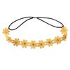 Diadema de joyería de margarita a juego de colores Diadema de flores coloridas frescas de verano para niñas Suministro de accesorios para el cabello transfronterizos europeos y americanos