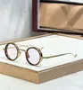Rigon Moda Transfronteriza Nuevo Metal Marco Redondo Pequeño Estilo Punk Gafas de Sol para Hombre Protección Solar para Exteriores Gafas de Sol Retro Jmm