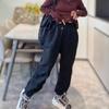 Pantalones casuales de marca de moda europea, pantalones holgados con estampado de leopardo para mujer, pantalones de mujer con diseño de corte industrial antiguo de estilo americano