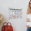 TYU504 Calendário de Quadro de Anotações Pendurado Transfronteiriço Plano Semanal Quadro de Mensagens Apagável Placa Decorativa Acrílica Pendurada