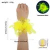 Amazon Cross-Border Halloween Flor de Pulso Fluorescente Festa de Feriado Fantasia Adereço para Foto Crânio Abóbora Pulseira Flor