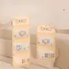 Bolsa Portátil de Viagem para Coisas Boas Bolsa de Armazenamento para Classificação de Roupas Íntimas Bolsa de Armazenamento de Malha Bolsa de Organização em Camadas Bolsa de Armazenamento para Meias