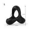 Bestia Atrapada Amazon Comercio Exterior Anillo Doble Masculino Anillo Estenoide Anillo de Silicona Blanda para Pene Anillo Retardante Masculino Productos Sexuales para Adultos