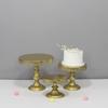 Suporte para bolo de ferro estilo europeu, adereços para casamento, bandeja para bolo, prato para bolo de pé alto, enfeites para mesa de sobremesa, suporte para bolo de ferro