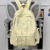 Mochila Escolar para Meninas, Mochila Colorida Doce para Alunas, Grande Capacidade, Leve, Versátil, Mochila de Aparência Sofisticada