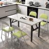Mesa de Comedor Plegable, Mesa de Comedor para Alquiler de Apartamento Pequeño, Mesa de Centro para Sala de Estar en Casa, Mesa Pequeña Simple, Mesa Baja, Mesa para Puesto Callejero