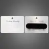 Cartão de Papel Especial para Grampo de Cabelo com Hot Stamping Prata 7,1X10 Papel de Embrulho para Grampo de Cabelo Cartão de Grampo de Cabelo Cartão de Papel para Acessórios de Cabelo Embalagem Estilo Coreano