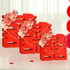 Enfeites Tridimensionais do Caractere Dupla Felicidade para Decoração de Quarto de Casamento, Decoração de Sala de Estar de Casamento, Artigos de Casamento, Adereços para Fotos de Casamento, Caractere Dupla Felicidade Extra Grande