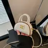 Bolsa Infantil Estilo Coreano Arroz Púrpura Portátil Bolsa de Axila Meia-lua Mini Nicho Alta Qualidade Competindo Transversal Bolsa Feminina Bolsa Vermelha