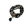 Pulsera de Cerámica Jingdezhen para Mujer Nueva Estilo Chino de Gama Alta Pulsera de Cuentas Estilo Étnico Moda Nacional Retro Pulsera para Mejor Amiga