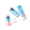 Vial de Polvo Liofilizado con Tapa Snap-On de 4 ml a 30 ml con Tapa para Belleza Médica, Botella Pequeña de Vidrio para Muestra de Líquido Esencia, Empaque para Belleza Médica