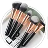 Venta al por mayor del fabricante Pincel de Maquillaje Transfronterizo Pincel Negro para Base de Maquillaje Cabeza Plana Aplicación Sin Marcas Mascarilla de Barro Herramienta Profesional de Belleza