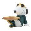 Adornos artesanales de resina, creativos y lindos, de Snoopy, para el hogar, escritorio, almacenamiento de llaves, adornos de regalo.