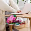 Cesta colgante debajo del estante del gabinete de cocina Estante de almacenamiento para armario Estante colgante para escritorio de dormitorio Estante organizador Estante de almacenamiento