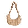 Bolsa Grande para Mujer, Bolsa Plisada Nube de Algodón Rellena, Bolso Cruzado Casual para Hombro, Bolso de Axila para Mujer, Bolsa Nube Rellena