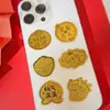 Pegatina Dorada para Teléfono con Contenido de Oro 999, "Princesa, Por Favor Hazte Rica," Buena Suerte y Prosperidad, Regalo de Año Nuevo, Regalo Pequeño, Pegatina para Refrigerador