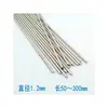 Engranaje de Eje de 1.2 mm Eje Liso diy Juguete Modelo Eje Giratorio de Transmisión Múltiples Longitudes Disponibles