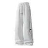 Nuevos pantalones casuales talla grande M-8XL para otoño e invierno 2026, pantalones casuales holgados para hombre, de pierna recta, de pierna ancha, casuales y cómodos