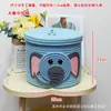 Cesta de Almacenamiento para Pastel de Muñeca Divertida Juguetes para Niños Cesta Tejida de Cuerda de Algodón de Dibujos Animados Caja Organizadora de Bocadillos para Escritorio de Sala de Estar