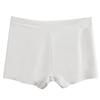 Pantalones Cortos tipo Boxer de Cintura Media para Mujer en Blanco, Nude y Negro, Hechos de Seda de Hielo, Anti-Exposición, Pantalones Cortos de Seguridad Sin Costuras Up37, Aspecto de Piernas Desnudas