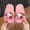 Zapatos Auténticos Sanrio para Niños, Pantuflas para Niños y Niñas, Sandalias para Niños, Zapatos de Bebé Estilo Verano, Pantuflas de Suela Suave para Uso en Casa